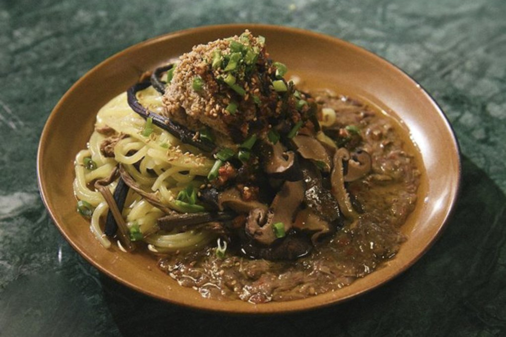 Gosari Express’ signature pasta dish with bracken stems. The Seoul vegan restaurant is on a mission to change perceptions of “tasteless” vegan food with “addictive” dishes that can be enjoyed by all. Photo: Gosari Express