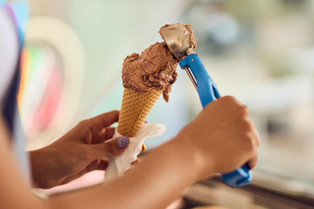 In Germany, people view the price of a scoop of ice cream as a gauge of inflation. One cafe owner is now charging customers per gram of ice cream to keep it affordable as they cope with rising prices. Photo: Shutterstock