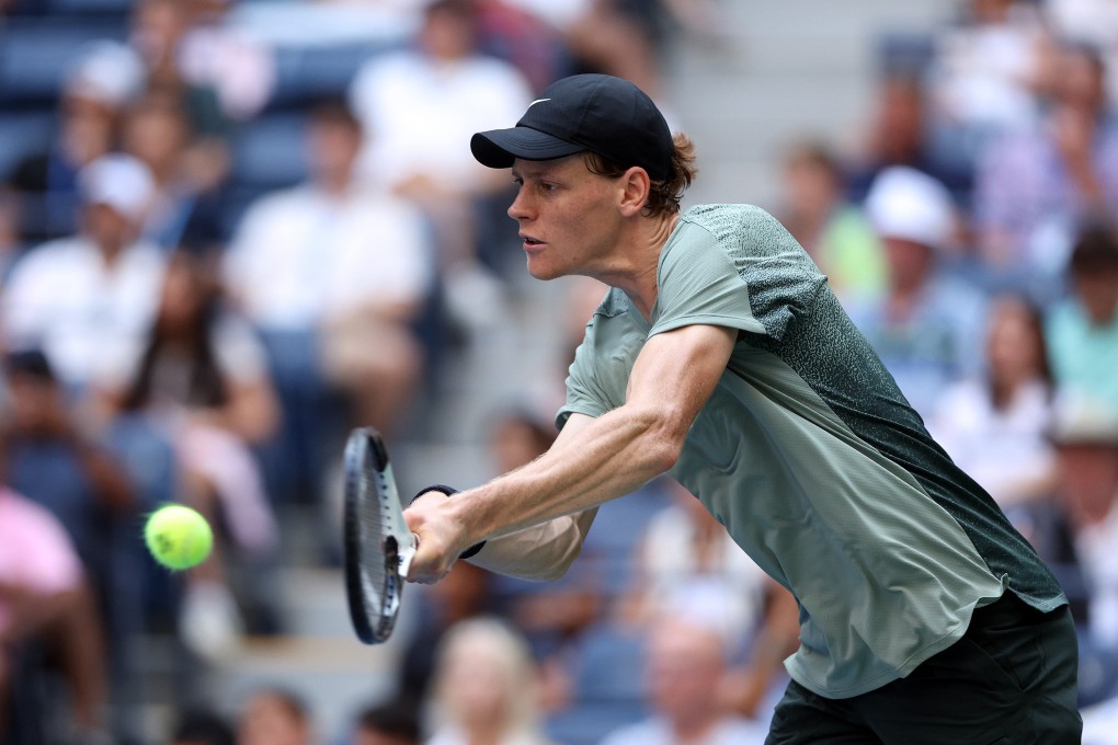 Jannik Sinner lost the first set against Mackie McDonald before reaching the second round at the Australian Open in four sets. Photo: TNS