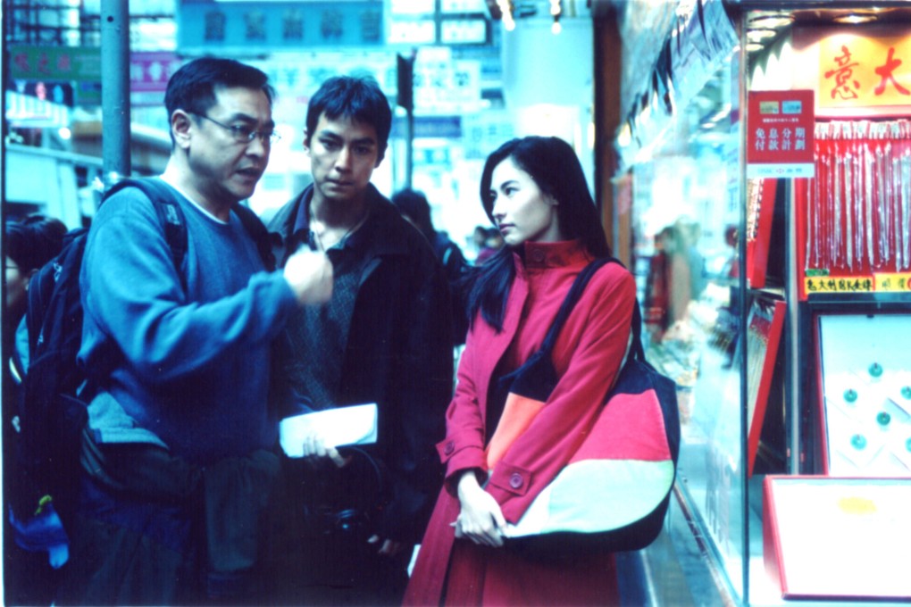 (From left) director Derek Yee, Daniel Wu and Cecilia Cheung on the set of One Nite in Mongkok in 2004. We unpack this crime film and two others he made in the 2000s,  Protégé and Triple Tap. Photo: Handout