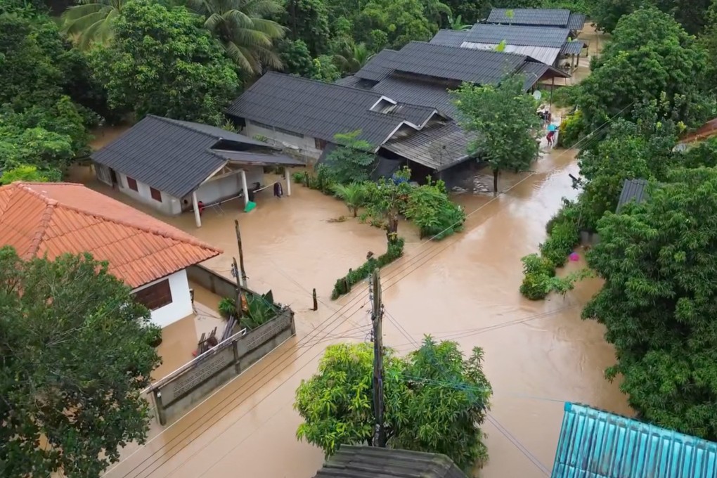 Heavy monsoon rains and flooding have hit large areas of Thailand. Photo: Reuters