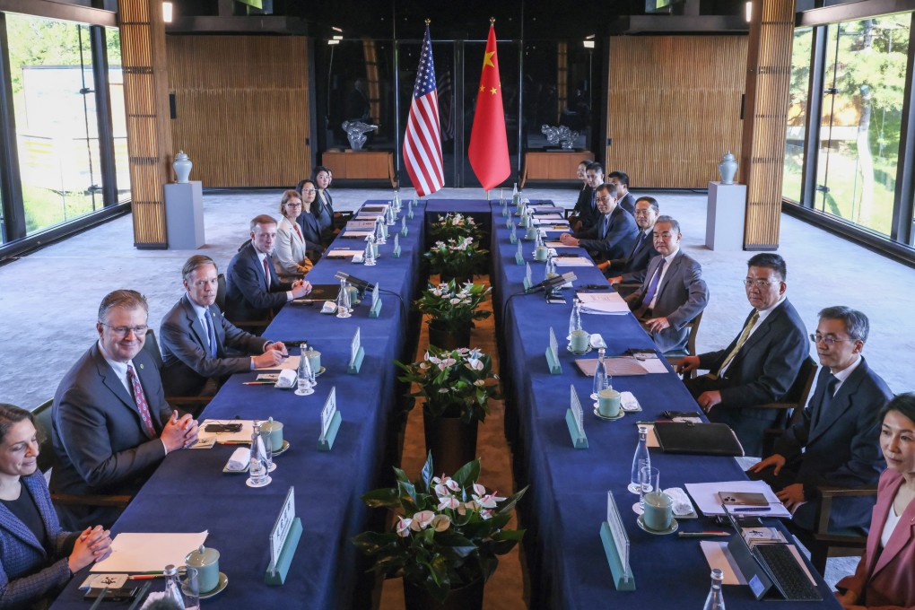 Chinese Foreign Minister Wang Yi and US national security adviser Jake Sullivan have held two days of talks in Beijing. Photo: Xinhua