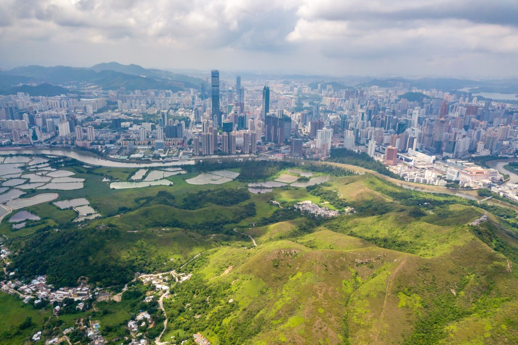 The landscape of Hong Kong’s New Territories region, near Shenzhen. It remains to be seen whether an anticipated interest rate cut by the US Federal Reserve can reboot the moribund property market. Photo: Shutterstock