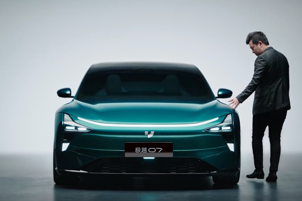 The Jiyue 07 is expected to take on Tesla’s Shanghai-made Model 3. Photo: Jiyue