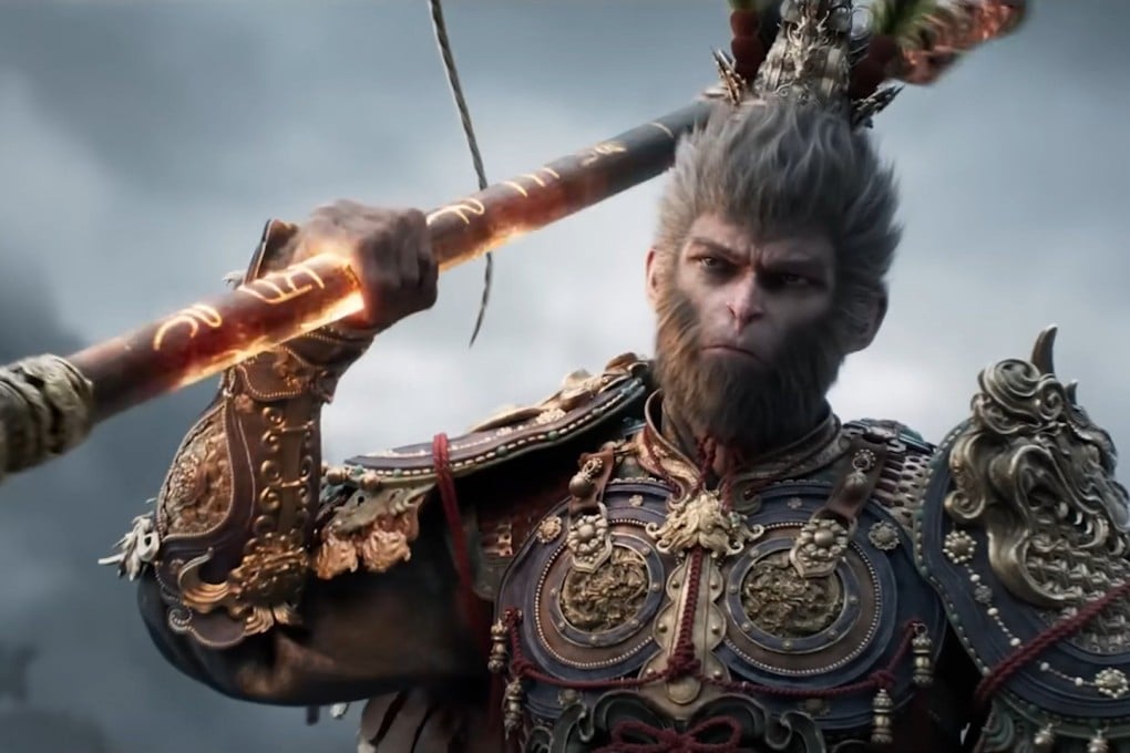 Sun Wukong, also known as the Monkey King, in a still from the Chinese video game Black Myth: Wukong, based on the classic Chinese novel Journey to the West. Photo: Game Science