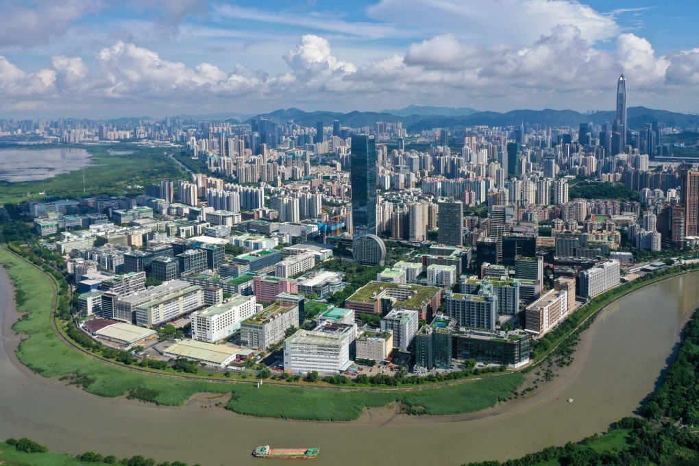 A view of the Hetao Shenzhen-Hong Kong Science and Technology Innovation Cooperation Zone in Shenzhen, Guangdong province. Photo: Xinhua