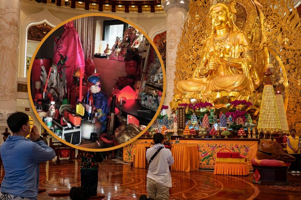 The Post explains why a thief in China who stole more than 20 Buddha statues claimed he did so because they could change his fate. Photo: SCMP composite/Shutterstock/Sina