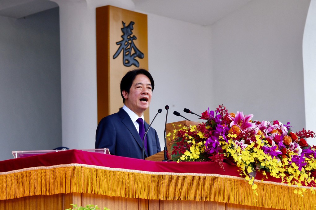 Unlike his predecessor, the more assertive William Lai has taken a clear and decisive stance on mainland ties. Photo: AFP