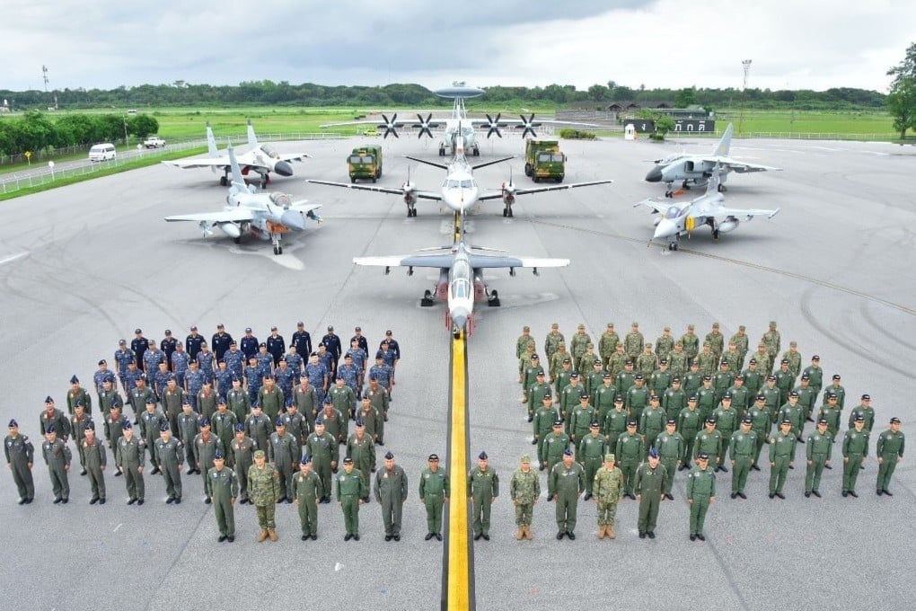 Chinese and Thai air force personnel at Falcon Strike 2024. Photo: Facebook/Royal Thai Air Force