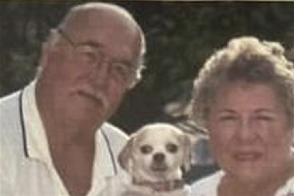 California nudist couple Stephanie and Daniel Menard, with their dog Cuddles, have been reported missing and are presumed dead.