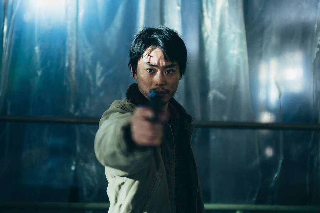 Masaki Suda as Yoshii in a still from Cloud, directed by Kiyoshi Kurosawa. Kotone Furukawa co-stars.