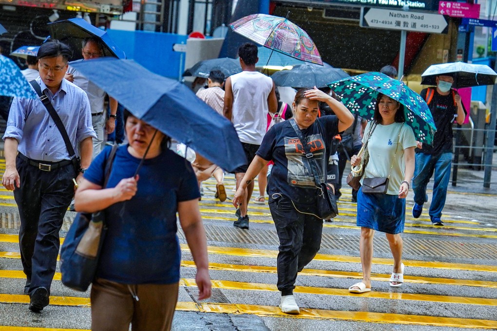 More rain is forecast from Thursday through to Monday the following week, but temperatures will remain hot at about 32 degrees Celsius. Photo: Elson Li