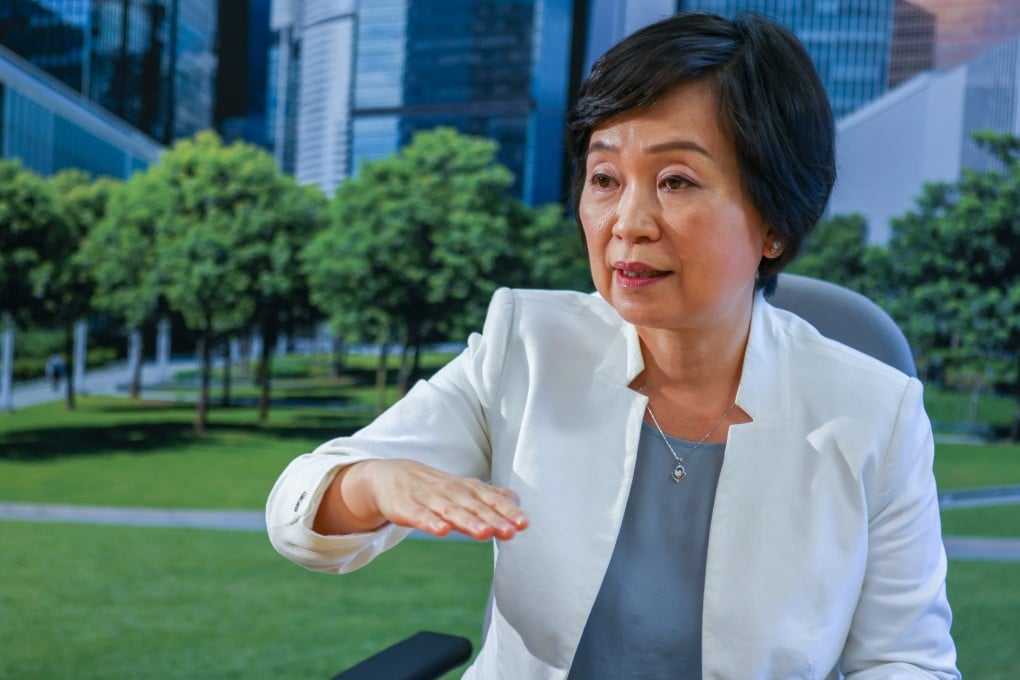 Secretary for Education Christine Choi has said the death of her elder son left “a big hole in her heart”. Photo: Nora Tam