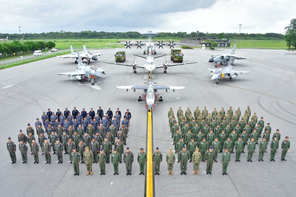 Chinese and Thai air force personnel at Falcon Strike 2024. Photo: Facebook/Royal Thai Air Force