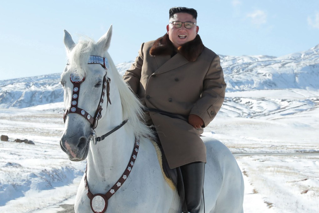 Russia’s Vladimir Putin reportedly gifted North Korea’s Kim Jong-un 24 purebred horses in the latest show of animal diplomacy. Photo: KCNA/dpa