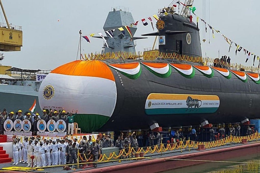 The INS Arighaat, India’s second nuclear-powered ballistic missile submarine. Photo: Handout