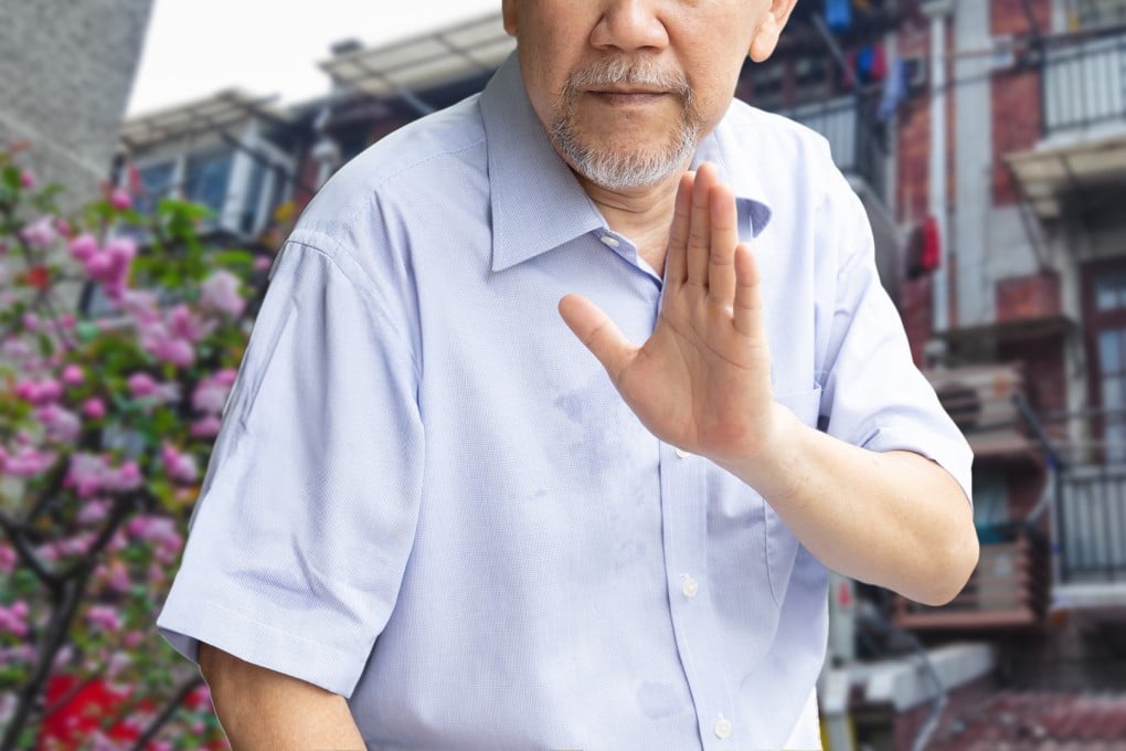 An elderly Chinese man agreed to transfer his flat to a colleague and his family in exchange for their care and companionship but changed his mind after he remarried six years ago. Photo: SCMP composite/Shutterstock