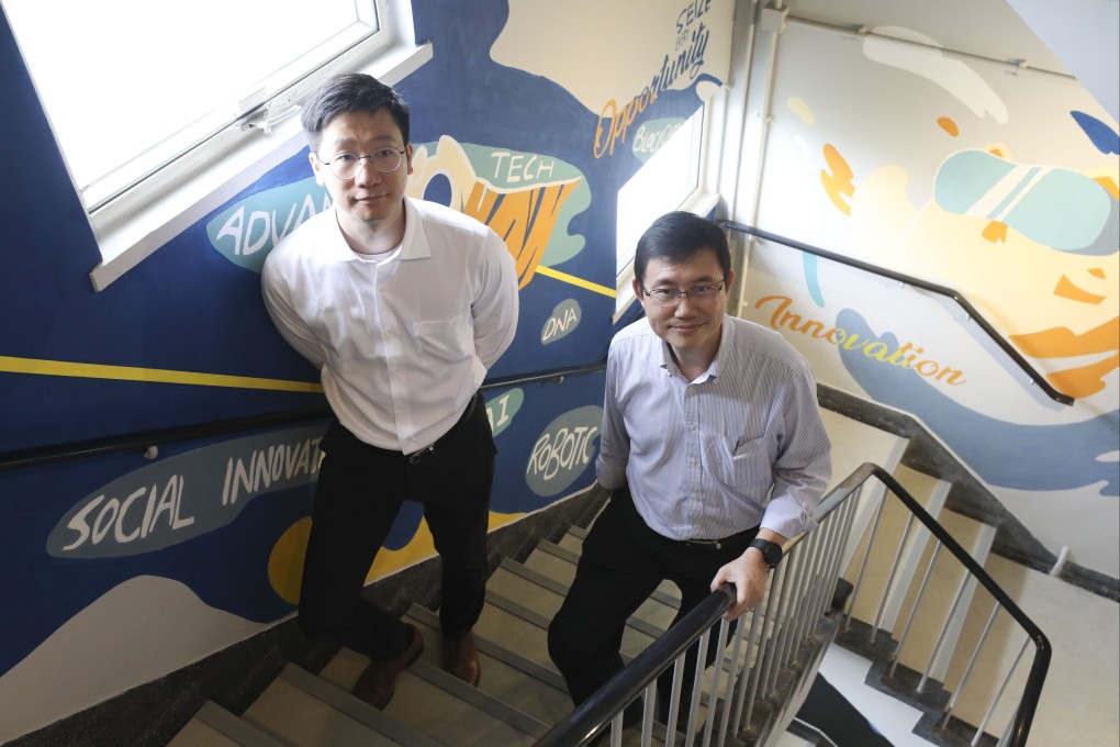 Dr Harvey Hung (left) and Professor Benny Chung. Photo: Sun Yeung