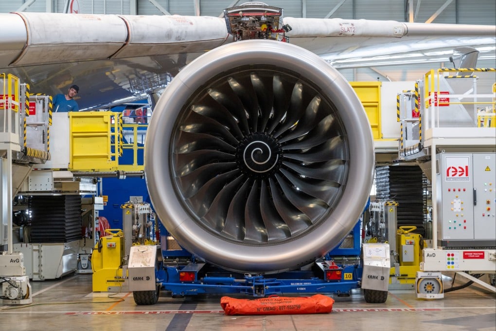 A Rolls-Royce Trent XWB-97, which powers its Airbus A350-1000 model. Photo: Airbus