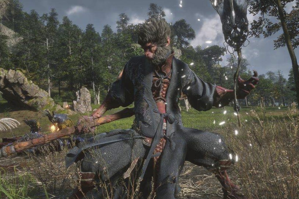 A still of Wukong from Black Myth: Wukong. We profile five characters in the video game and their analogues in the classic novel Journey to the West. Photo: Game Science