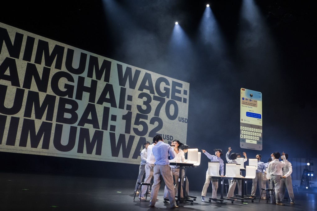 A British Chinese man and British Indian woman take a journey of self-discovery in The Accountants, a stage production which opens Hong Kong’s three-month Asia+ Festival. Photo: Tristram Kenton