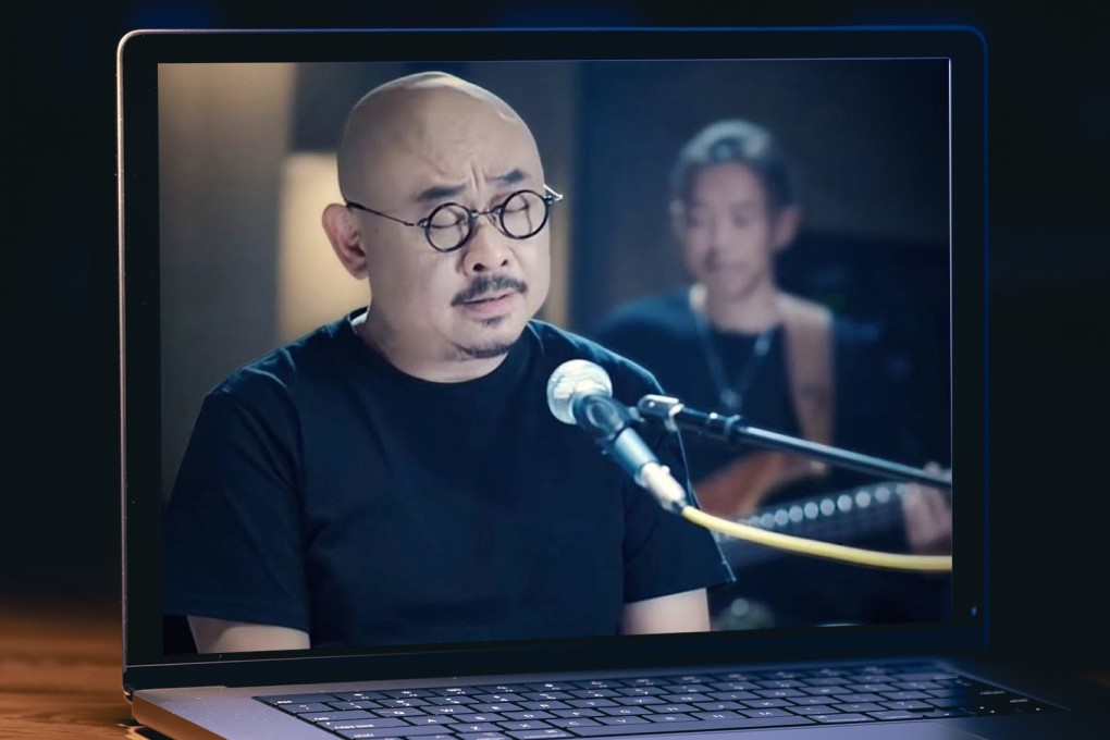 A highly anticipated online concert marked the comeback of veteran Chinese singer Dao Lang, who had been away from the spotlight for a decade. Photo: SCMP composite/Shutterstock/YouTube