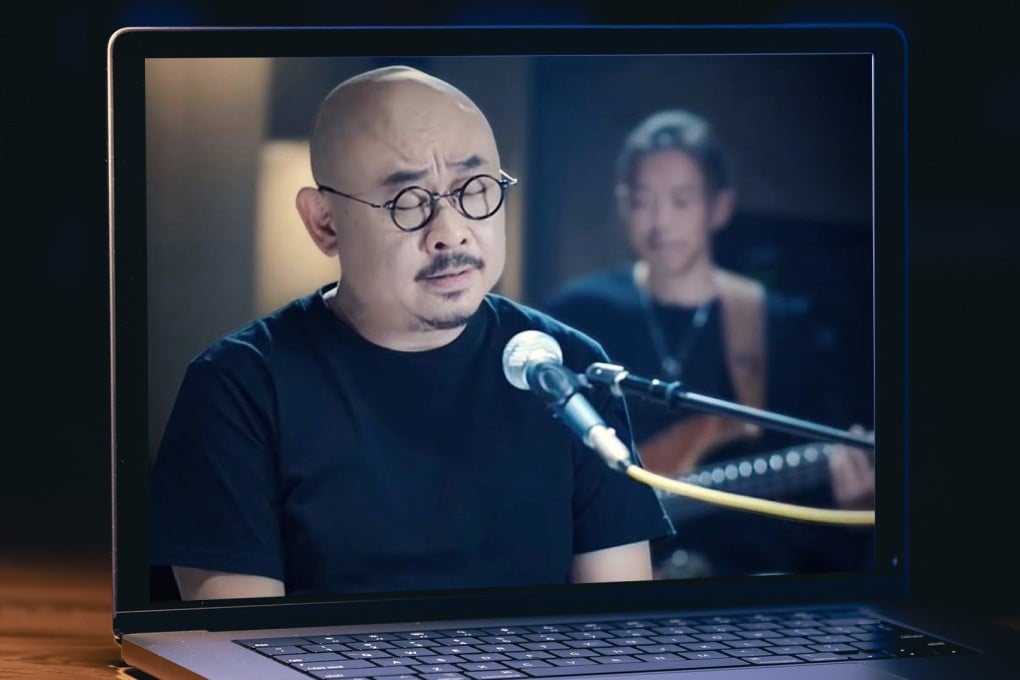A highly anticipated online concert marked the comeback of veteran Chinese singer Dao Lang, who had been away from the spotlight for a decade. Photo: SCMP composite/Shutterstock/YouTube
