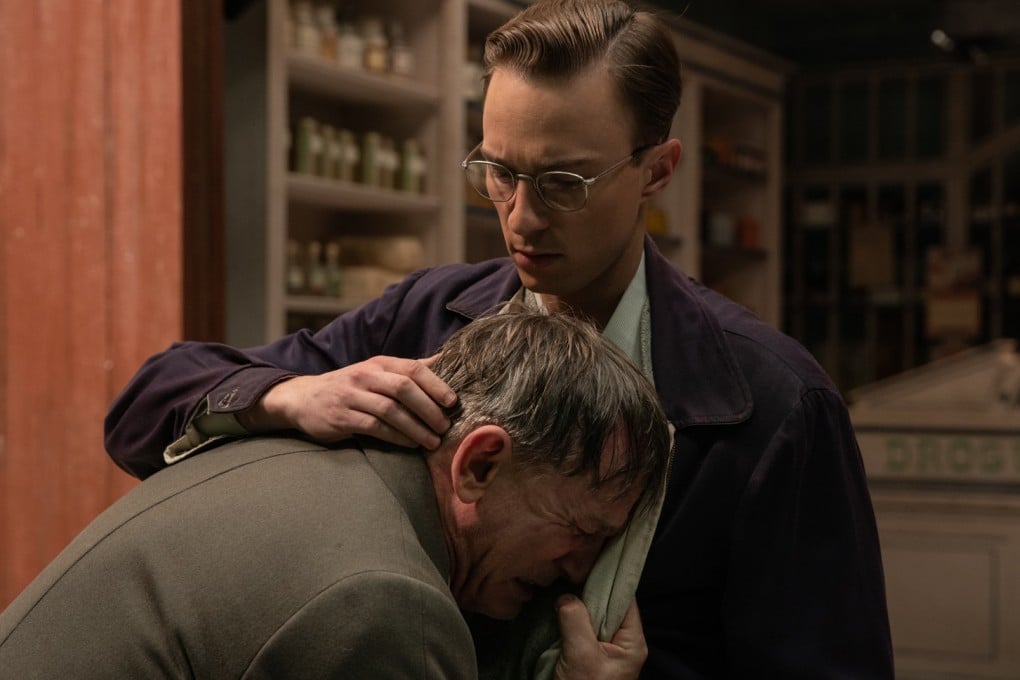 Daniel Craig (left) and Drew Starkey in a still from Queer. The film, directed by Luca Guadagnino and co-starring Drew Starkey and Lesley Manville, premiered in competition at the 2024 Venice Film Festival. Photo: Yannis Drakoulidis