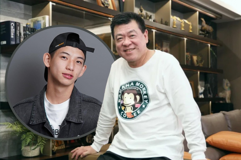 A celebrity manager in Taiwan who has cancer adopts a KOL and gifts his “son” US$9.4 million in return for care. Photo: SCMP composite/Fei Fan Entertainment/IG@dreambreakerz_shaoanzha