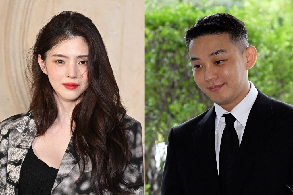 South Korean actress Han So-hee (left) has distanced herself from her mother’s arrest on illegal gambling charges, while actor Yoo Ah-in was given a one-year sentence for using propofol, the drug that killed Michael Jackson. Photo: Corbis via Getty Images, EPA-EFE/Yonhap