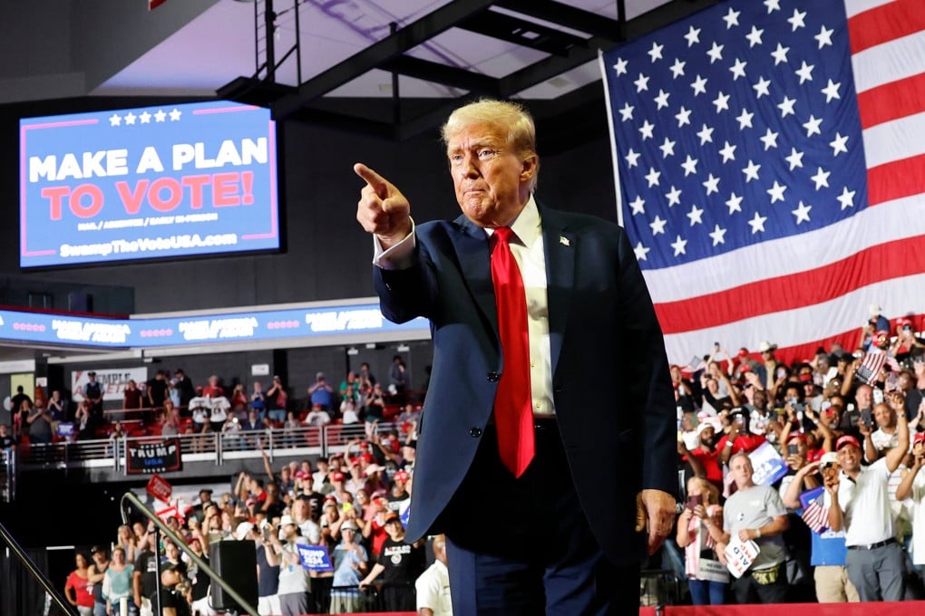 Trump’s lawyers entered the plea on his behalf at the start of a court hearing in Washington. Photo: TNS