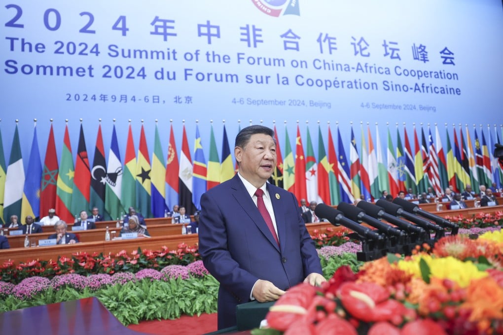 Chinese President Xi Jinping lays out China’s commitments to Africa at the start of the FOCAC Summit in Beijing on Thursday. Photo: Xinhua
