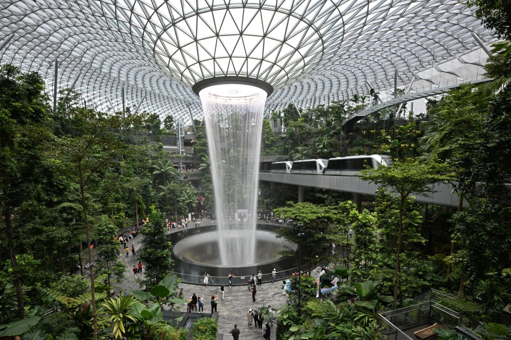 A passenger was fined for stealing goods from multiple shops at Singapore’s Changi Airport. Photo: Xinhua