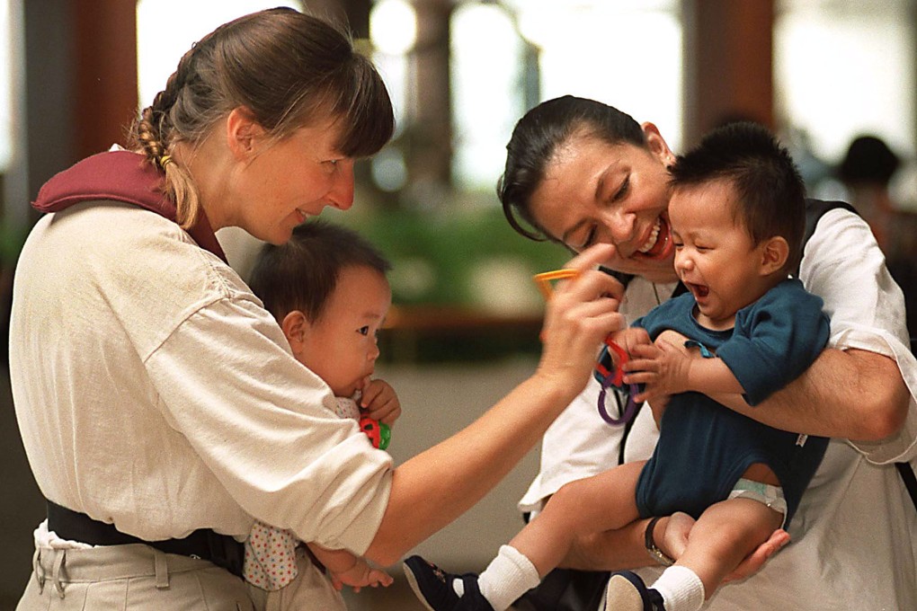 Tens of thousands of Chinese children have been adopted by foreign families since the process started in the 1980s.  Photo: AP