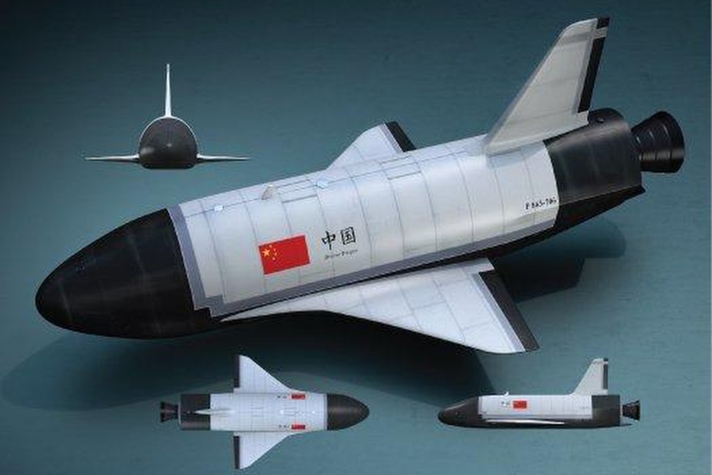 China’s Shenlong space plane has landed after 268 days in space, Xinhua says. The latest launch was used to verify reusable technology and conduct space science experiments. Illustration: Sina