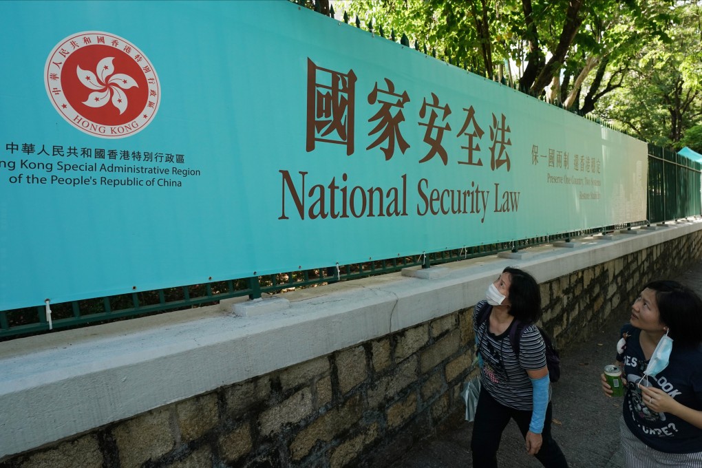 A minister has defended the introduction of national security legislation following criticisms from the US. Photo: Felix Wong