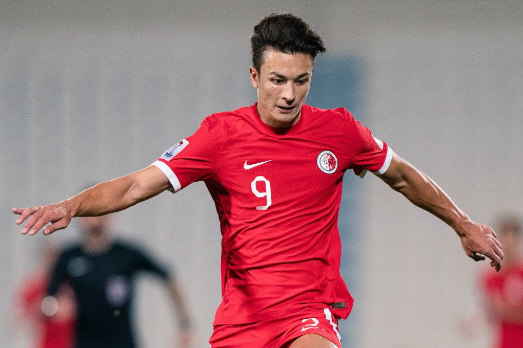 Matt Orr scored for the second straight game to earn Hong Kong a draw in Fiji. Photo: HKFA