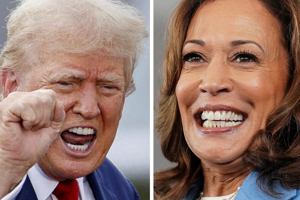 US presidential nominees Donald Trump and Kamala Harris will face off in their first debate on Tuesday at the National Constitution Centre in Philadelphia. Photos: Reuters