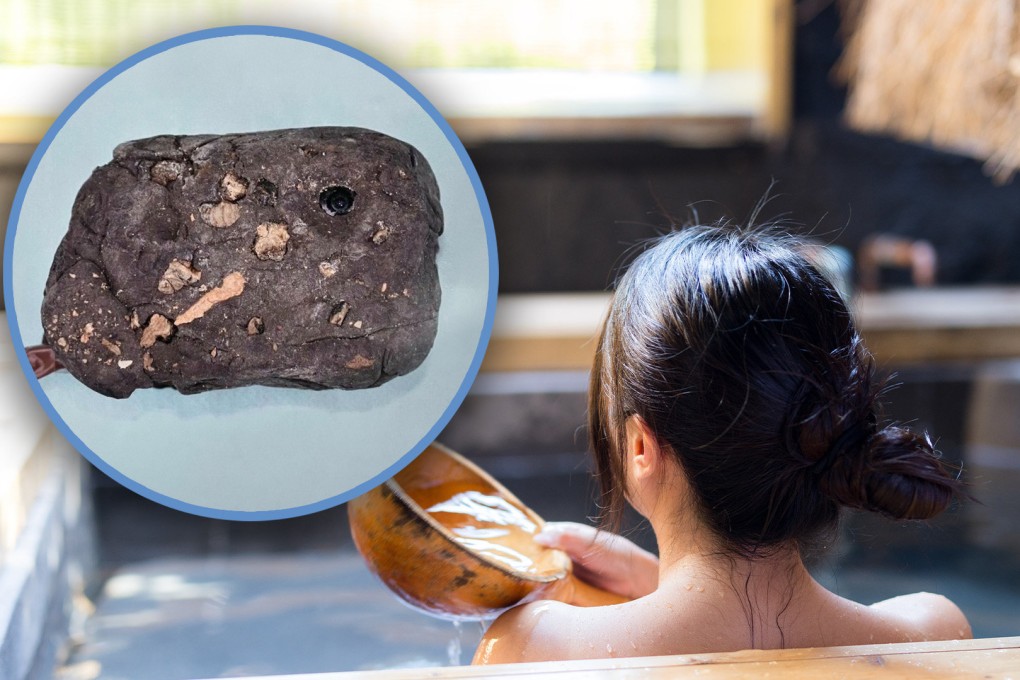 A Japanese man was apprehended for using hidden cameras disguised as rocks to film 1,000 women bathing in hot springs. Photo: SCMP composite/Shutterstock/tuy.co.jp