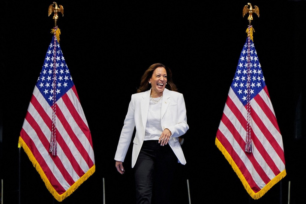 Democratic presidential nominee and US Vice-President Kamala Harris. Photo: Reuters