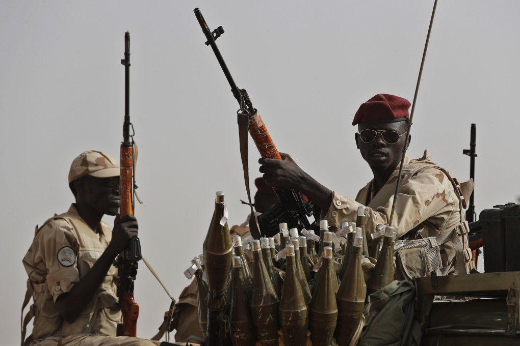 Sudanese soldiers from the Rapid Support Forces unit. File photo: AP