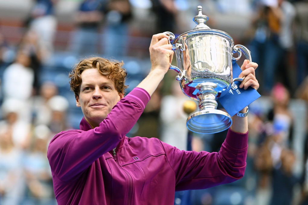 Jannik Sinner, who won the Australian Open in January, is the first man since Guillermo Vilas in 1977 to win his first two grand slam trophies in the same season. Photo: Xinhua