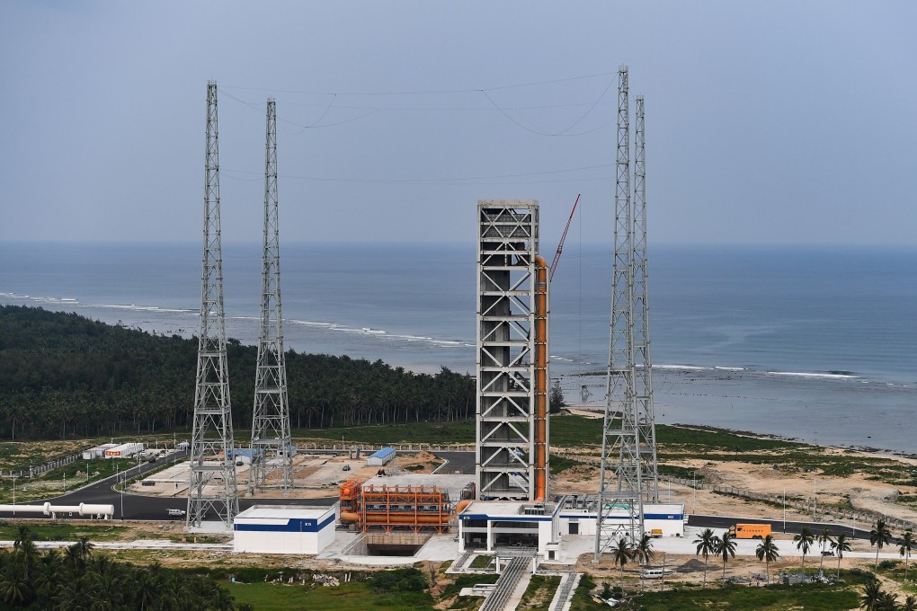 The space port in Wenchang was completed earlier this year. Photo: Xinhua