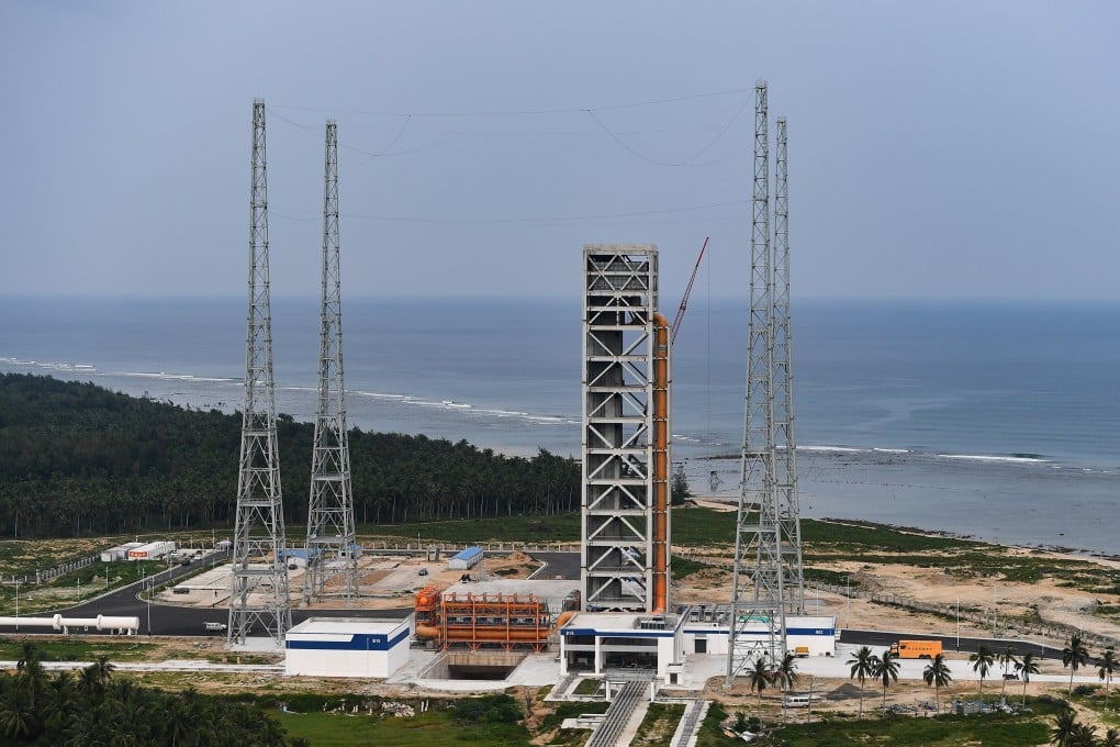 The space port in Wenchang was completed earlier this year. Photo: Xinhua