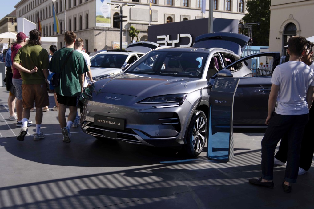 China’s EV makers have been advised to resolve gaps in trust to increase their share in overseas markets. Photo: AP