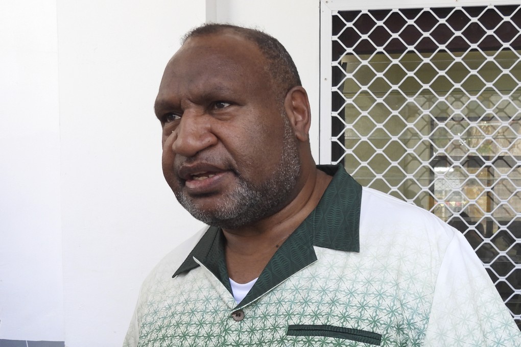 Papua New Guinea Prime Minister James Marape is facing a no-confidence vote this week. Photo: AP