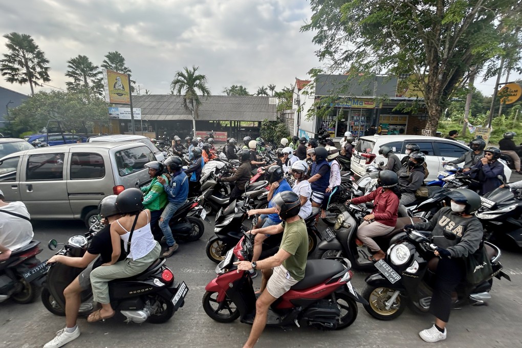 Peak hour traffic in Bali. Photo: Dave Smith