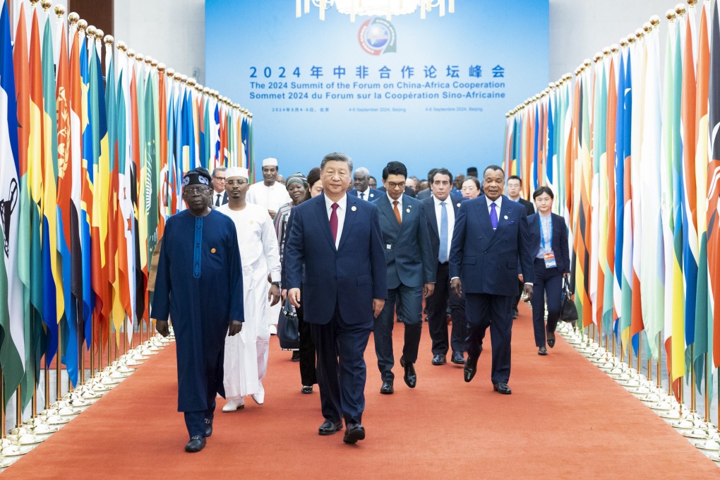 Chinese President Xi Jinping and foreign leaders arrive to attend the opening ceremony of the 2024 Summit of the Forum on China-Africa Cooperation (FOCAC) in Beijing on September 5, 2024. Photo: Xinhua