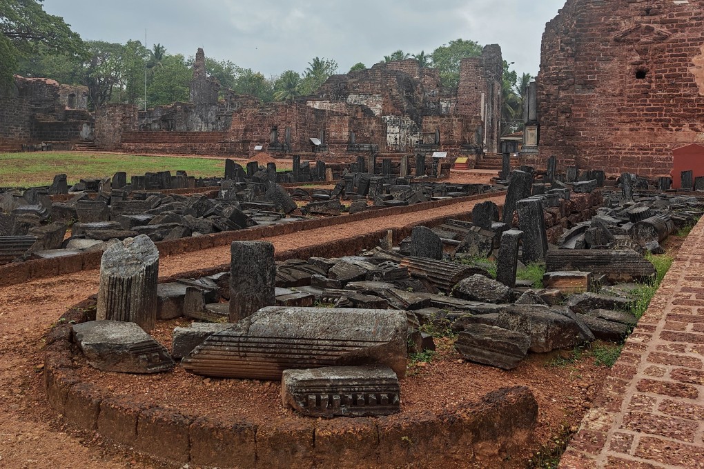 The ruins of the Church of St Augustine in Old Goa, India. Bones unearthed at the popular tourist spot were found to belong to Georgian queen Ketevan, confirming eyewitness accounts by Catholic missionaries from the Middle Ages. Photo: Kamala Thiagarajan