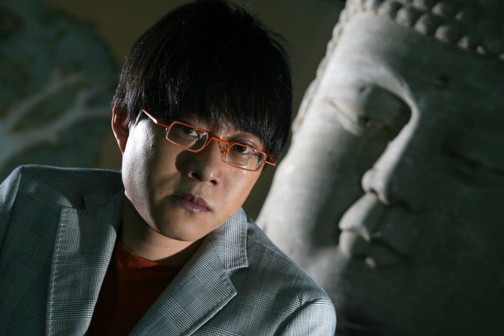 Cantopop lyricist Albert Leung (Lin Xi) at an interview with the Post in 2007. Leung has written lyrics for stars from Anita Mui to Leslie Cheung and Jacky Cheung. Photo: SCMP